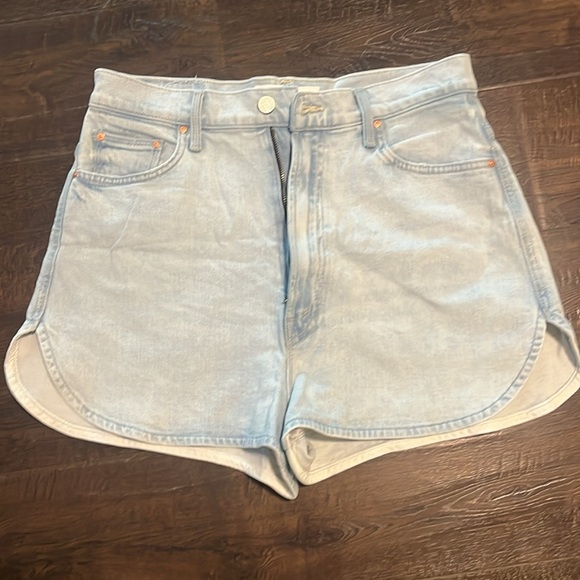 MOTHER Denim The Tippy Top Frisky Zip Matinee I Do Declare Short - Picture 5 of 10